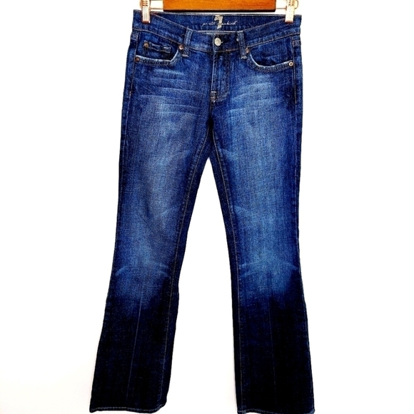 7 For All Mankind Denim - Seven 7 For All Mankind Sz 26 Bootcut Medium Was